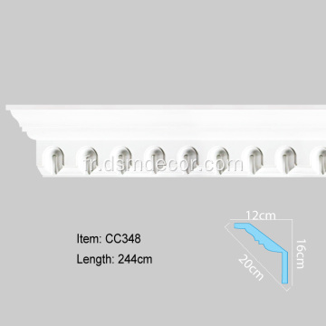 Nouvelle moulure de corniche en PU de haute qualité